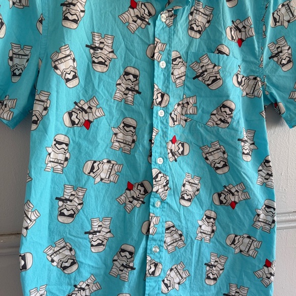 DISNEY PARKS > Storm Trooper Button Down Shirt - Picture 4 of 5